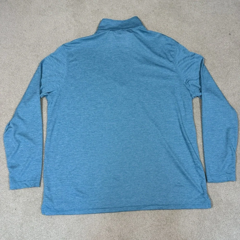 Duluth Trading Co Armachillo Pullover 1/4 Zip Men's XL Cooling Shirt Performance - Picture 2 of 8